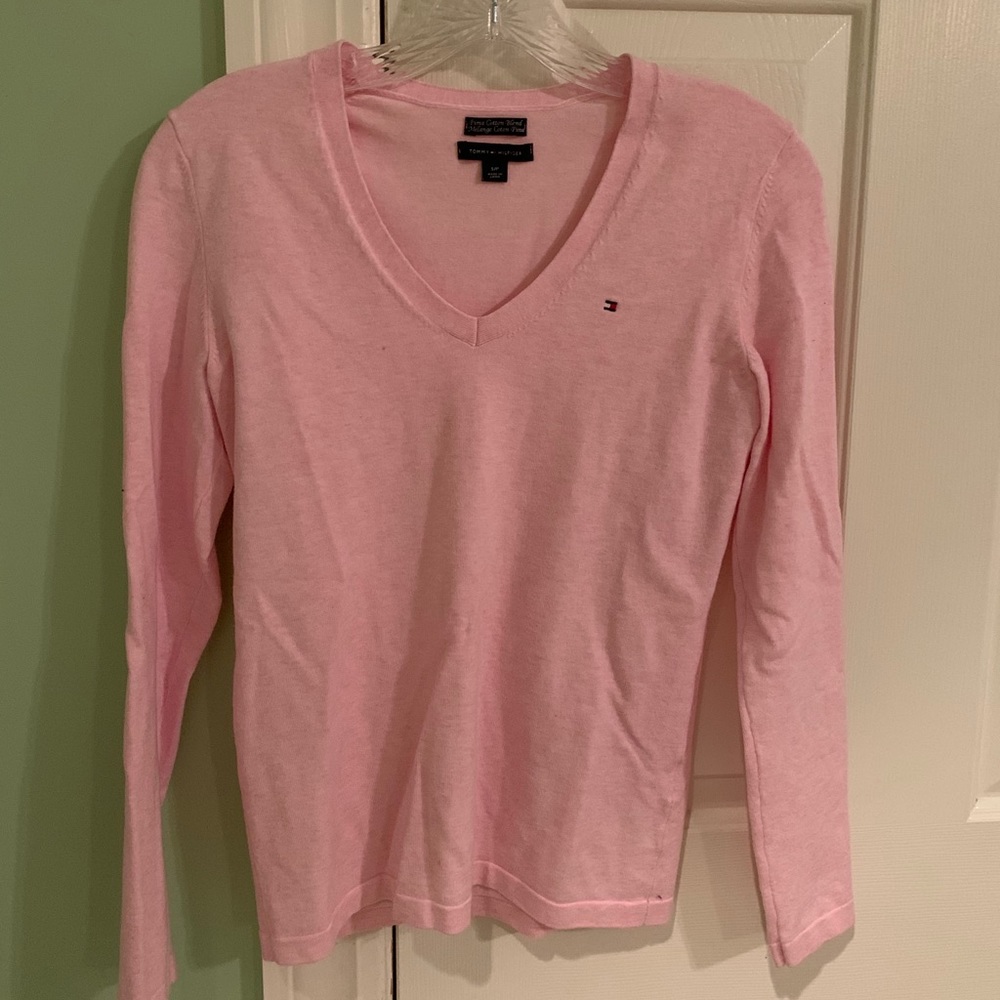 Tommy Hilfiger Pink Scoop/V-Neck